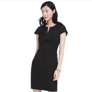 Banana Republic Cap Sleeve Bi Stretch Sheath Dress